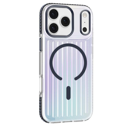 For iPhone 17 Pro Mutural Luggage Rainbow MagSafe Phone Case(Dark Blue) - iPhone 17 Pro Cases by Mutural | Online Shopping UK | buy2fix