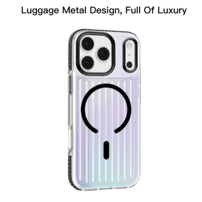 For iPhone 17 Pro Mutural Luggage Rainbow MagSafe Phone Case(Orange) - iPhone 17 Pro Cases by Mutural | Online Shopping UK | buy2fix