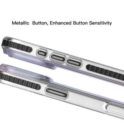 For iPhone 17 Pro Mutural Luggage Rainbow MagSafe Phone Case(Silver) - iPhone 17 Pro Cases by Mutural | Online Shopping UK | buy2fix