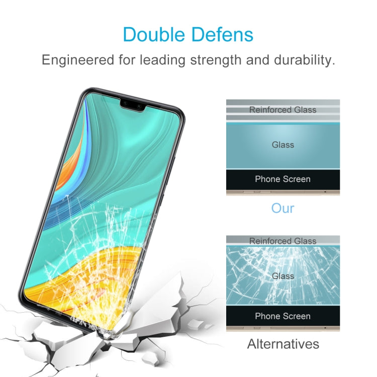 For Huawei Y8s 0.26mm 9H 2.5D Tempered Glass Film by DIYLooks