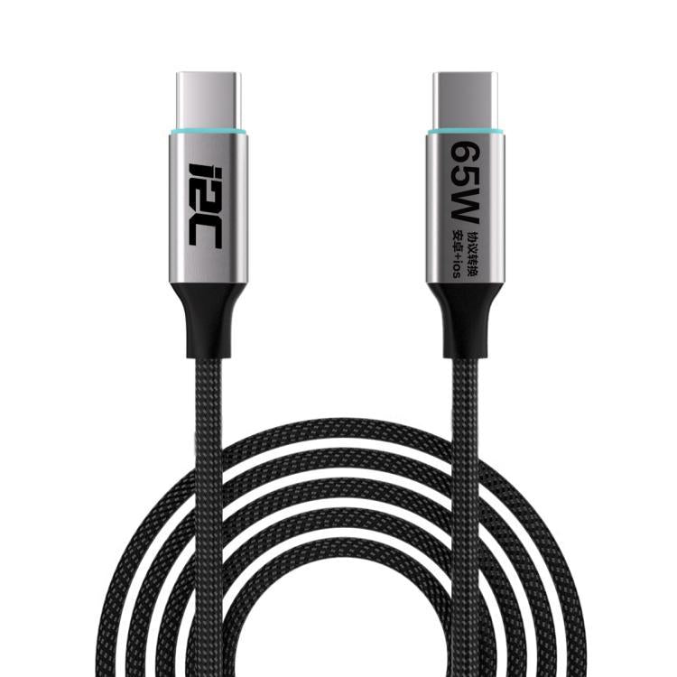 i2C Turbo PPS Protocol Conversion Cable Universal Flash Charging Cable, Model:TU1 65W - USB-C & Type-C Cable by i2C | Online Shopping UK | buy2fix