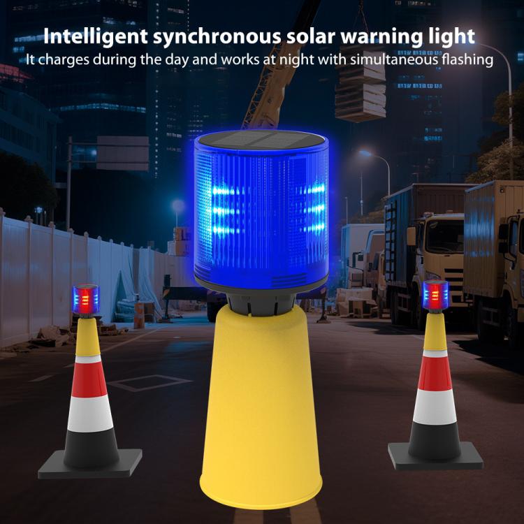 C3 Solar Traffic Light Roadblock Warning Light(Plastic Sleeve) - Warning Lights by buy2fix | Online Shopping UK | buy2fix