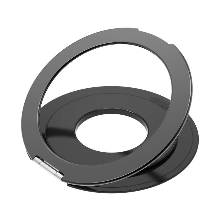 Aluminum Alloy Strong Magnet 360 Rotating Tablet Stand(Black) - Desktop Holder by buy2fix | Online Shopping UK | buy2fix