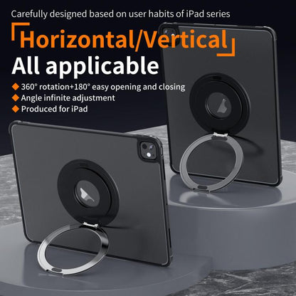 Aluminum Alloy Strong Magnet 360 Rotating Tablet Stand(Blue) - Desktop Holder by buy2fix | Online Shopping UK | buy2fix