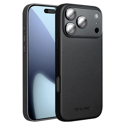 For iPhone 17 Pro Max QIALINO Technology Leather MagSafe Phone Case(Black) - iPhone 17 Pro Max Cases by QIALINO | Online Shopping UK | buy2fix