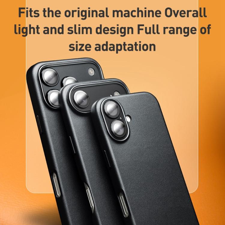 For iPhone 17 Pro Max QIALINO Technology Leather MagSafe Phone Case(Black) - iPhone 17 Pro Max Cases by QIALINO | Online Shopping UK | buy2fix