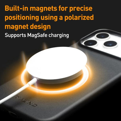 For iPhone 17 Pro Max QIALINO Technology Leather MagSafe Phone Case(Black) - iPhone 17 Pro Max Cases by QIALINO | Online Shopping UK | buy2fix