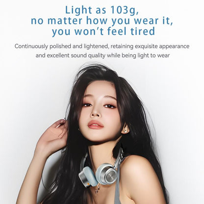 ZAODON Mini Open Ear Noise Cancelling HiFi Sound Bluetooth HeadPhone(White) - Headset & Headphone by buy2fix | Online Shopping UK | buy2fix