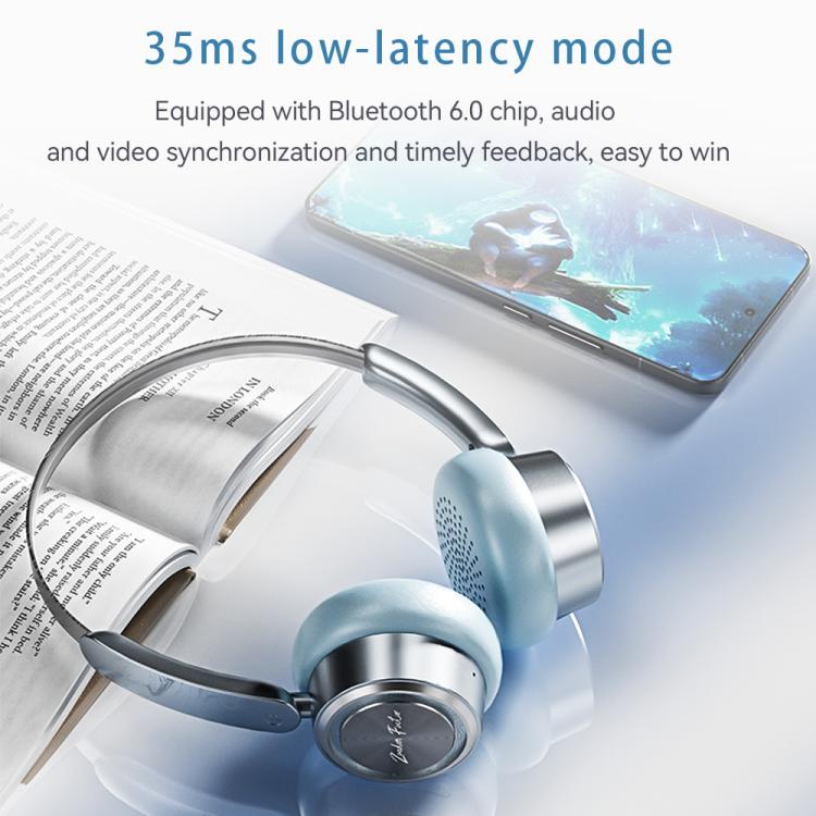 ZAODON Mini Open Ear Noise Cancelling HiFi Sound Bluetooth HeadPhone(Blue) - Headset & Headphone by buy2fix | Online Shopping UK | buy2fix