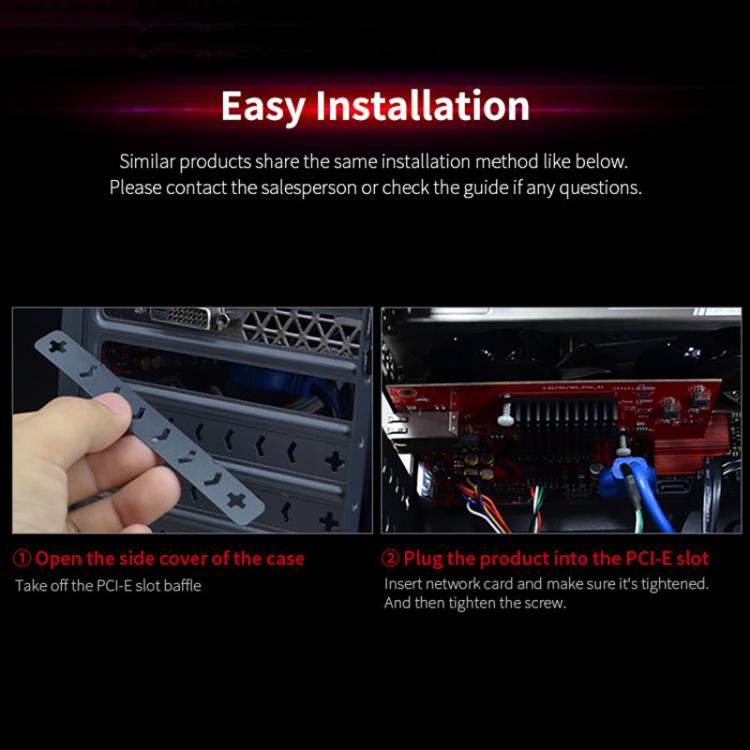 COMFAST CF-P100 10G PCI-E Network Card - USB Network Adapter by COMFAST | Online Shopping UK | buy2fix