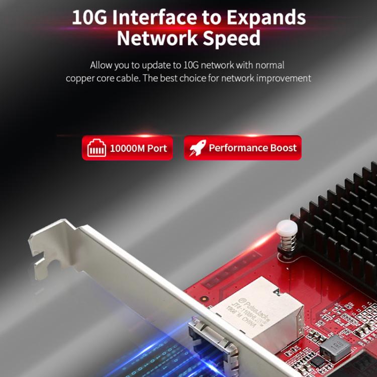 COMFAST CF-P100 10G PCI-E Network Card - USB Network Adapter by COMFAST | Online Shopping UK | buy2fix