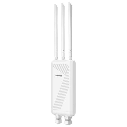 COMFAST CF-EW87 3600Mbps Dual-Band WiFi7 Outdoor Wireless AP, Plug:EU Plug(White) - Wireless Routers by COMFAST | Online Shopping UK | buy2fix