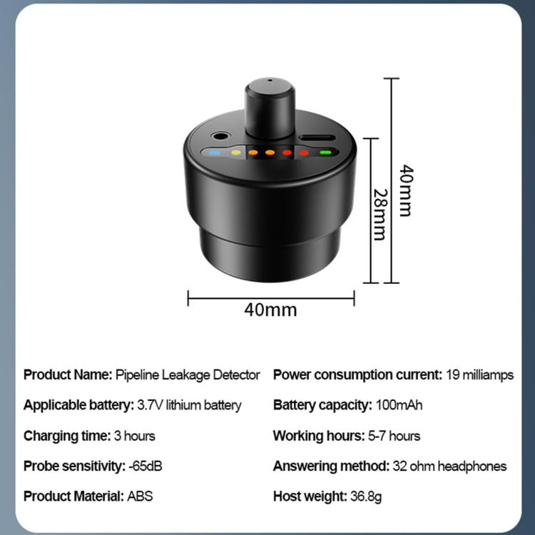 F03 Pipeline Leakage Detector - Other Tester Tool by buy2fix | Online Shopping UK | buy2fix