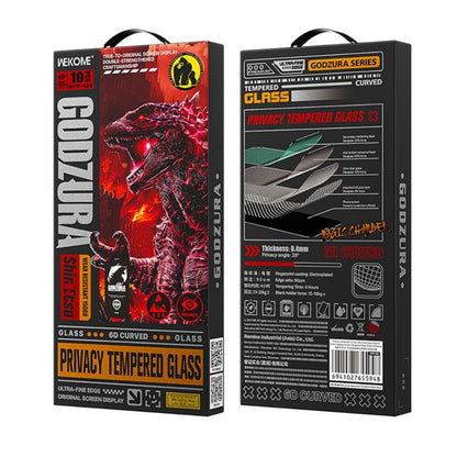 For iPhone 15 Pro Max WK WTP-125 10pcs 6D Curved Ultra-Fine Edge Privacy Full-Screen Tempered Glass Film(Transparent) - iPhone 15 Pro Max Tempered Glass by WK | Online Shopping UK | buy2fix