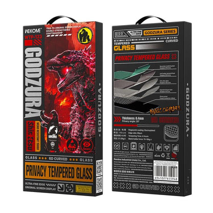 For iPhone 11 Pro Max WK WTP-123 6D Curved Ultra-Fine Edge Privacy Full-Screen Tempered Glass Film(Transparent) - iPhone 11 Pro Max Tempered Glass by WK | Online Shopping UK | buy2fix