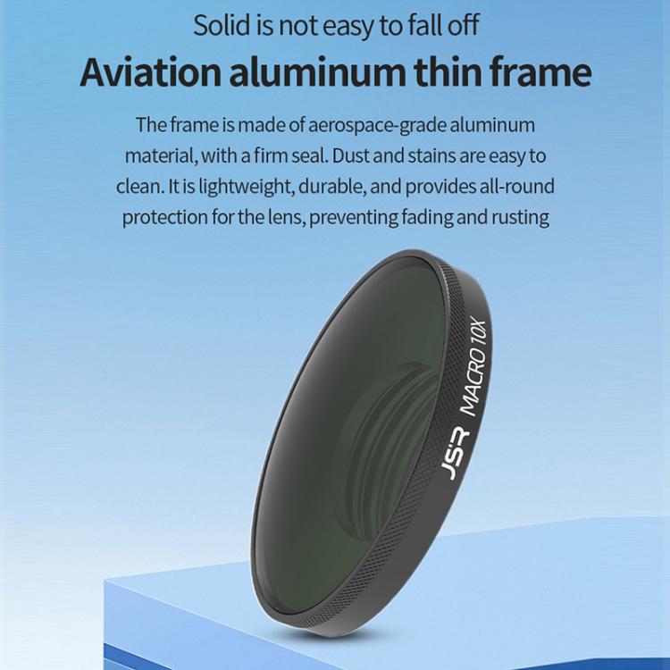 For Insta360 GO Ultra JSR LH Series 10X Macro Lens Single Filter - Len Accessories by JSR | Online Shopping UK | buy2fix