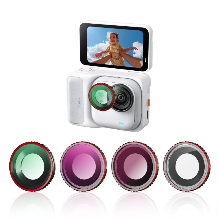 For Insta360 GO Ultra STARTRC Camera Lens Filter, Filter:4 in 1 ND32/64 UV CPL - Len Accessories by STARTRC | Online Shopping UK | buy2fix