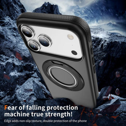 For iPhone 17 Pro Max Gear Holder C MagSafe Phone Case(Black) - iPhone 17 Pro Max Cases by buy2fix | Online Shopping UK | buy2fix
