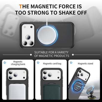 For iPhone 17 Pro Gear Holder C MagSafe Phone Case(Black) - iPhone 17 Pro Cases by buy2fix | Online Shopping UK | buy2fix