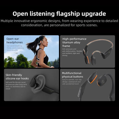 Original Xiaomi Bone Conduction Earphones Bluetooth 5.3 IP68 Waterproof(Black) - Sport Earphone by Xiaomi | Online Shopping UK | buy2fix