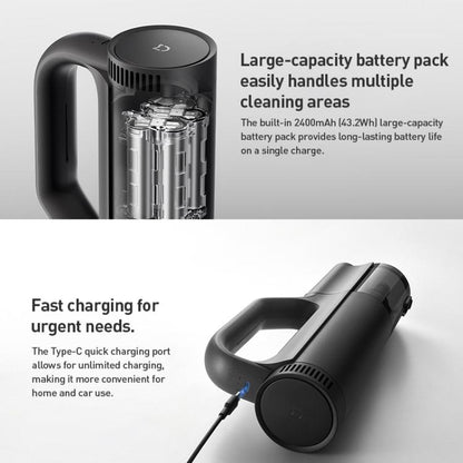 Original Xiaomi Mijia 21000Pa Car Handheld Vacuum Cleaner(Black) - Vacuum Cleaner by Xiaomi | Online Shopping UK | buy2fix