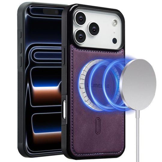 For iPhone 18 Pro Max / 17 Pro Max LC.IMEEKE L6 Series MagSafe Magnetic Phone Case(Purple)