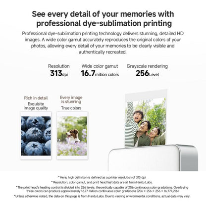 Original Xiaomi Mijia Pocket Photo Printer Pro(White Silver) - Photo Printers by Xiaomi | Online Shopping UK | buy2fix