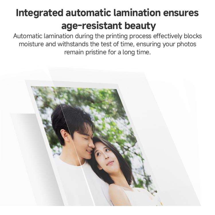 50pcs Original Xiaomi Mijia Pocket Printing Photo Paper - Parts by Xiaomi | Online Shopping UK | buy2fix