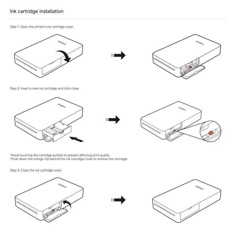 50pcs Original Xiaomi Mijia Pocket Printing Photo Paper - Parts by Xiaomi | Online Shopping UK | buy2fix