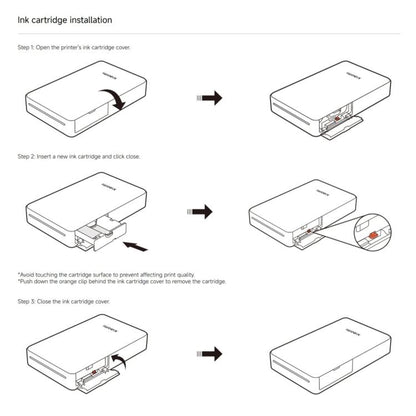 50pcs Original Xiaomi Mijia Pocket Printing Photo Paper - Parts by Xiaomi | Online Shopping UK | buy2fix