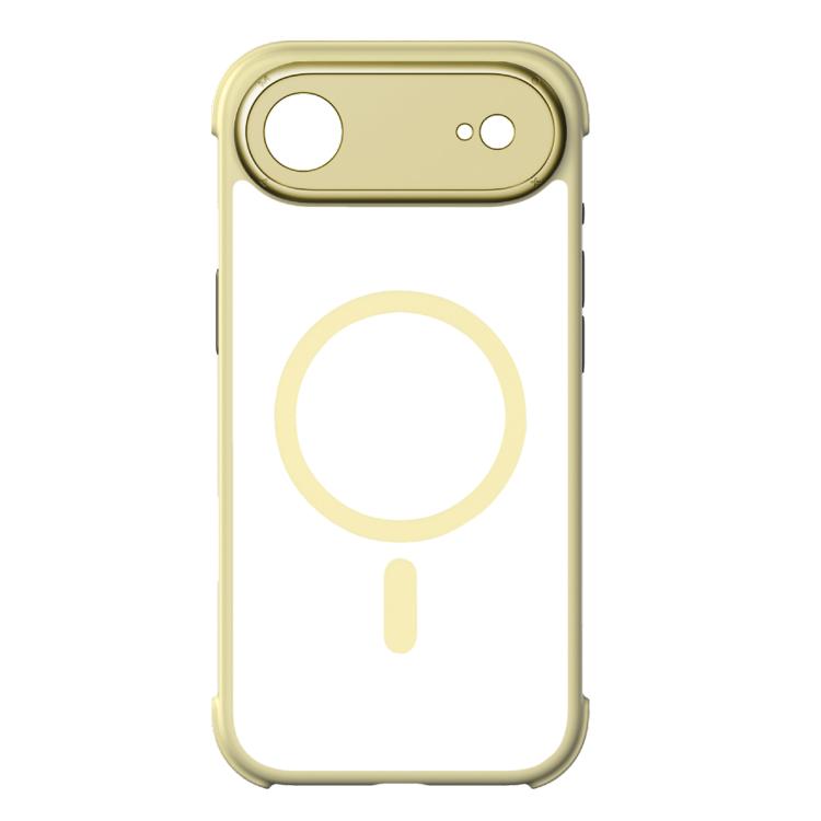 For iPhone Air MOMAX Airbag Shockproof MagSafe Phone Case(Yellow) - iPhone Air Cases by MOMAX | Online Shopping UK | buy2fix