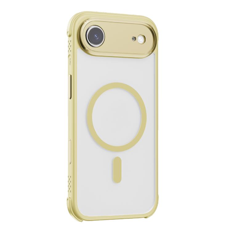For iPhone Air MOMAX Airbag Shockproof MagSafe Phone Case(Yellow) - iPhone Air Cases by MOMAX | Online Shopping UK | buy2fix