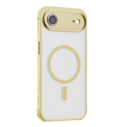 For iPhone Air MOMAX Airbag Shockproof MagSafe Phone Case(Yellow) - iPhone Air Cases by MOMAX | Online Shopping UK | buy2fix