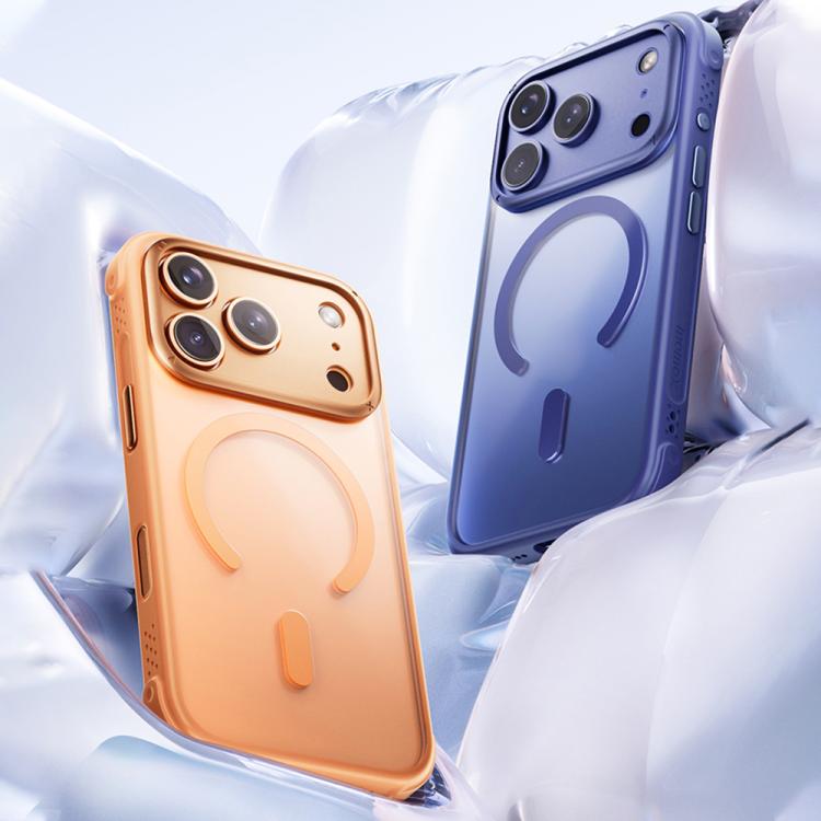 For iPhone Air MOMAX Airbag Shockproof MagSafe Phone Case(Yellow) - iPhone Air Cases by MOMAX | Online Shopping UK | buy2fix