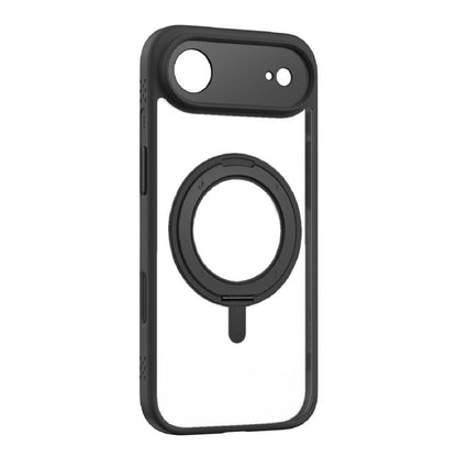 For iPhone Air MOMAX Magsafe Magnetic Metal Rotating Holder Phone Case(Black) - iPhone Air Cases by MOMAX | Online Shopping UK | buy2fix