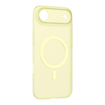 For iPhone Air MOMAX Ultra-thin Magnetic MagSafe PC Phone Case(Transparent Yellow) - iPhone Air Cases by MOMAX | Online Shopping UK | buy2fix