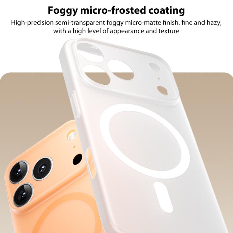 For iPhone Air MOMAX Ultra-thin Magnetic MagSafe PC Phone Case(Transparent Yellow) - iPhone Air Cases by MOMAX | Online Shopping UK | buy2fix