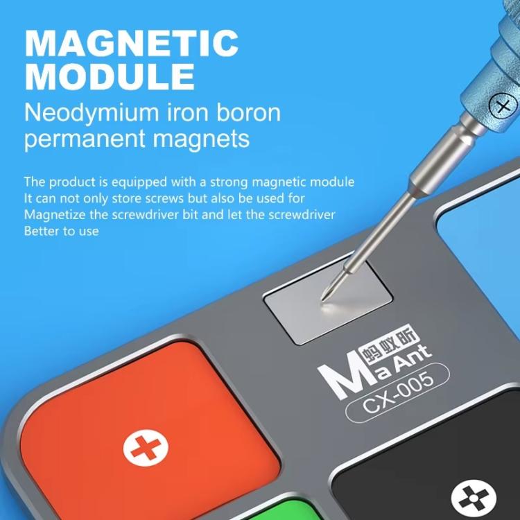 MaAnt CX-005 Screw Magnetic Flare Storage Board for Electronic Equipment Repair - Magnetic Screws Mat by MaAnt | Online Shopping UK | buy2fix
