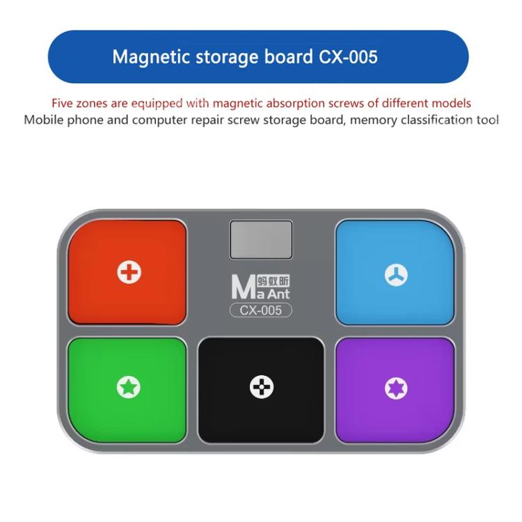 MaAnt CX-005 Screw Magnetic Flare Storage Board for Electronic Equipment Repair - Magnetic Screws Mat by MaAnt | Online Shopping UK | buy2fix