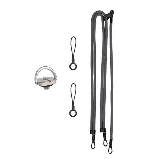 For DJI OSMO Pocket 3 Sunnylife Neck Crossbody Strap Hanging Sling Hands-free Anti-fall Rope 1/4 Screw Neck Lanyard Shoulder Strap(Dark Grey) - Other Accessories by Sunnylife | Online Shopping UK | buy2fix