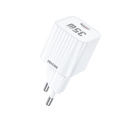 WK WP-U13 Cinsuy Speed PD35W Type-C Fast Charger, Plug:EU Plug(White) - USB Charger by WK | Online Shopping UK | buy2fix