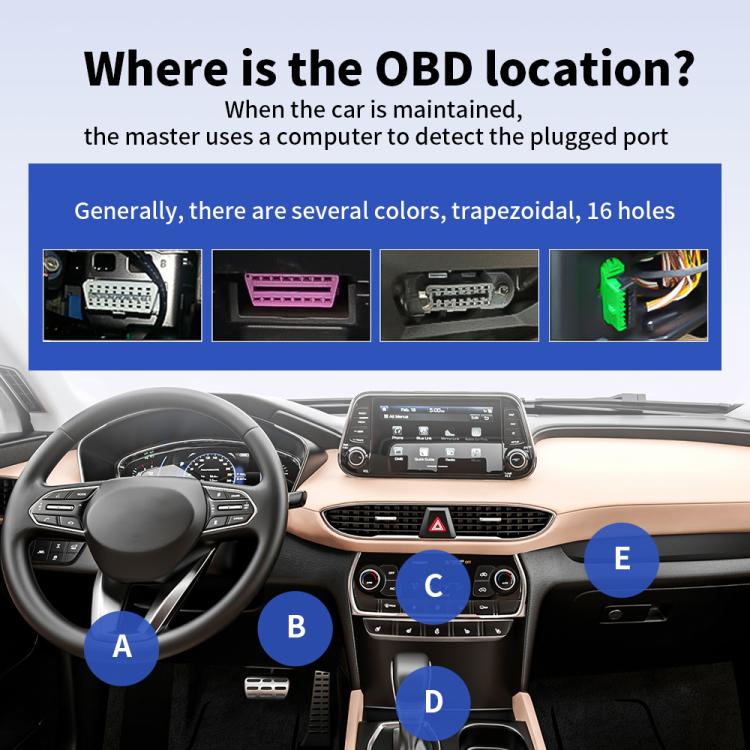 K1 Car OBDII Diagnostic Tool Smart Engine Fault Detector(Grey Black) - Code Readers & Scan Tools by buy2fix | Online Shopping UK | buy2fix