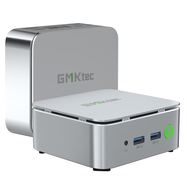 GMKtec NucBox G10 Mini PC, 16GB RAM + 512GB SSD, AMD Ryzen 5 3500U, Windows 11 Pro, WiFi, BT, HDTV, DisplayPort(EU Plug Sliver) - Barebone Mini PCs by GMKtec | Online Shopping UK | buy2fix