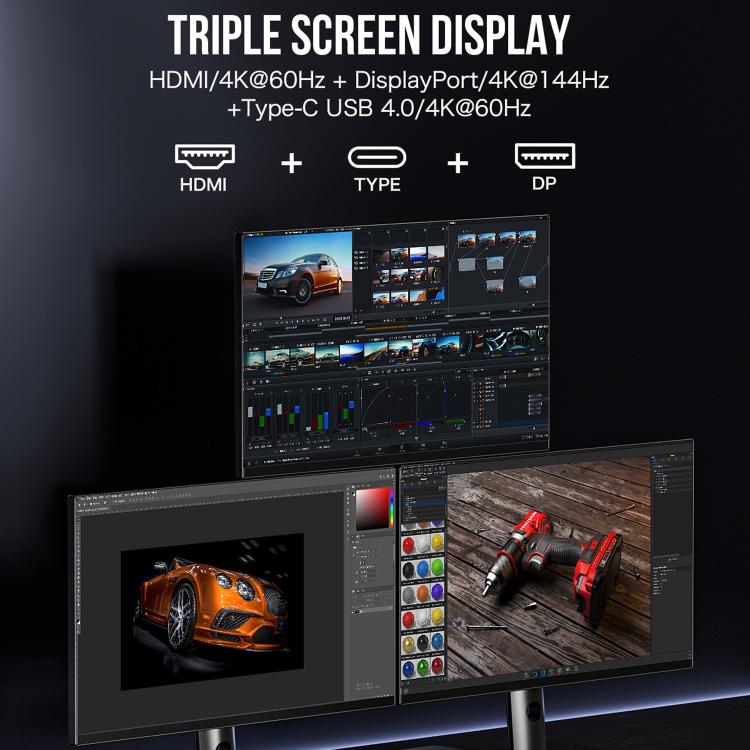 GMKtec NucBox K7 PLUS Mini PC, 16GB RAM + 512GB SSD, 13th Gen Intel Core i7 13620H, Windows 11 Pro, WiFi, BT, HDTV, DisplayPort(US Plug Black) - Barebone Mini PCs by GMKtec | Online Shopping UK | buy2fix