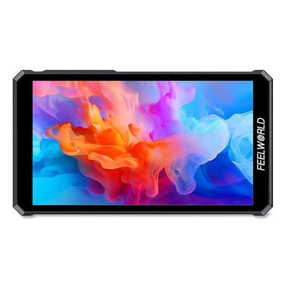 FEELWORLD PS6 5.5 inch OLED Vertical Horizontal Camera Field Video Monitor Touch Screen 4K HDMI-compatible, Plug:AU Plug(Black) - On-camera Monitors by FEELWORLD | Online Shopping UK | buy2fix