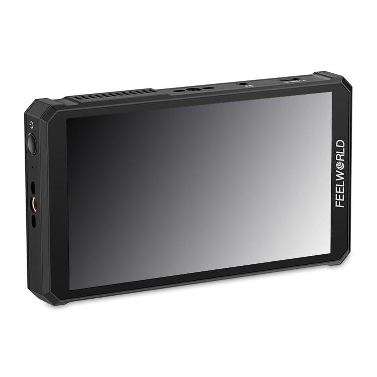 FEELWORLD PS6 5.5 inch OLED Vertical Horizontal Camera Field Video Monitor Touch Screen 4K HDMI-compatible, Plug:UK Plug(Black) - On-camera Monitors by FEELWORLD | Online Shopping UK | buy2fix