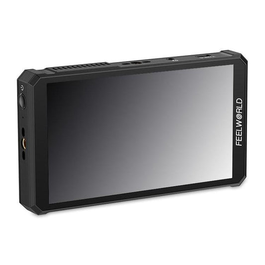 FEELWORLD PS6 5.5 inch OLED Vertical Horizontal Camera Field Video Monitor Touch Screen 4K HDMI-compatible, Plug:EU Plug(Black) - On-camera Monitors by FEELWORLD | Online Shopping UK | buy2fix