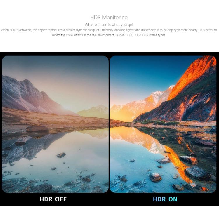 FEELWORLD T7 Pro 7-inch 2000nit Camera Field Video Monitor Aluminium Housing 4K 1920 x 1200 HDMI-compatible IPS Screen(Black) - On-camera Monitors by FEELWORLD | Online Shopping UK | buy2fix