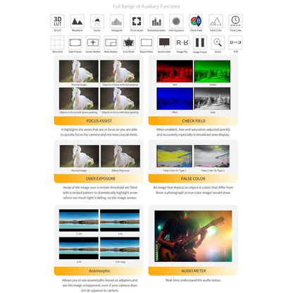 FEELWORLD D101 PLUS-H Dual 10.1 inch 4RU Rackmount Monitor 4K HDMI-compatible CVBS 1920x1200 IPS Screen, Plug:AU Plug(Black) - On-camera Monitors by FEELWORLD | Online Shopping UK | buy2fix
