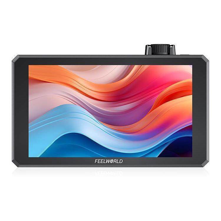 FEELWORLD SC6 6-inch 1500nit High Brightness Aluminium Filed Camera Video Monitor 3G SDI 4K HDMI-compatible 60Hz 1920 x 1080 IPS Screen(Black) - On-camera Monitors by FEELWORLD | Online Shopping UK | buy2fix